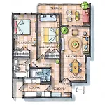 Apartamento Paradise Flat In Centre W/ Large Pool Dénia